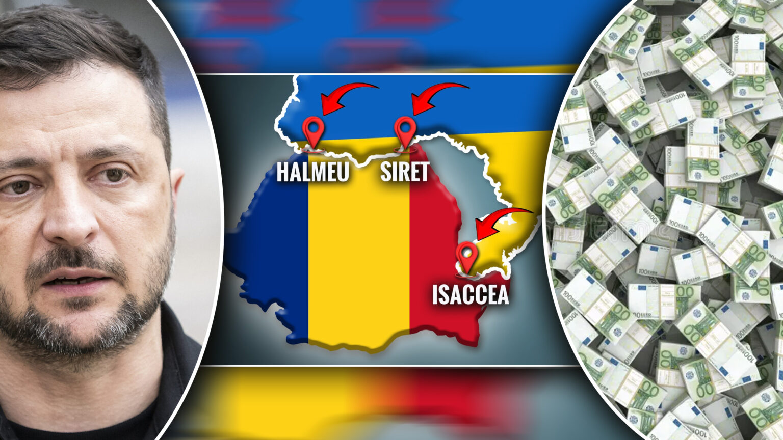 Peste 1 miliard de euro ucraineni au intrat în România la sacoșă. O singură persoană a declarat 210 milioane de euro cash